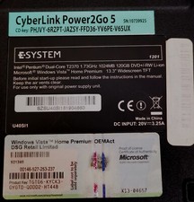 Defektes E-System 1201 Laptop - Gesperrtes Konto - für Ersatzteile - Ersatzteile/Reparatur – Bild 21