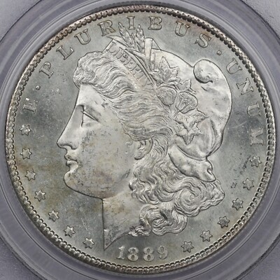 1889-S Morgan Silver Dollar - PCGS MS 64