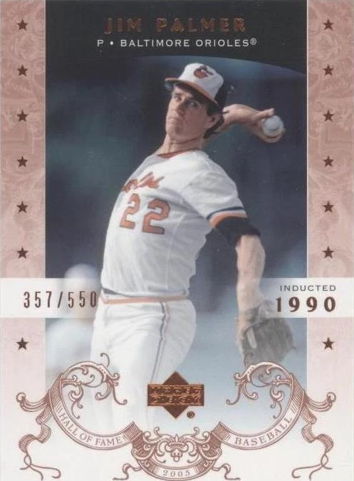 2005 Upper Deck Hall of Fame - Jim Palmer #38