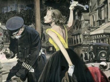 Big Business Midcentury Illustration Art Print Robert Fawcett American Realism