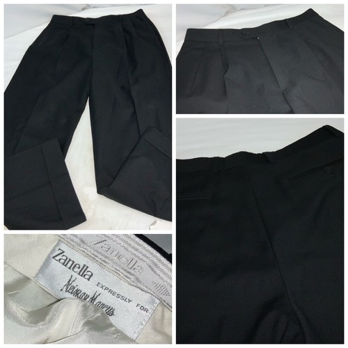 Zanella Bennett Dress Pants 32x28 Black 