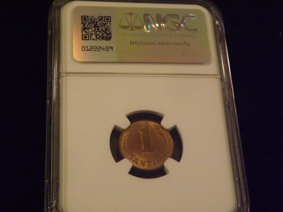 1939          LATVIA     NGC MS 65 - Image 2 of 2