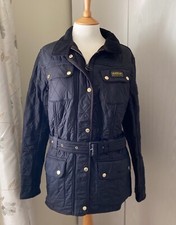Image of Barbour Women’s International Polarquilt Quilted Jacket Black UK 18