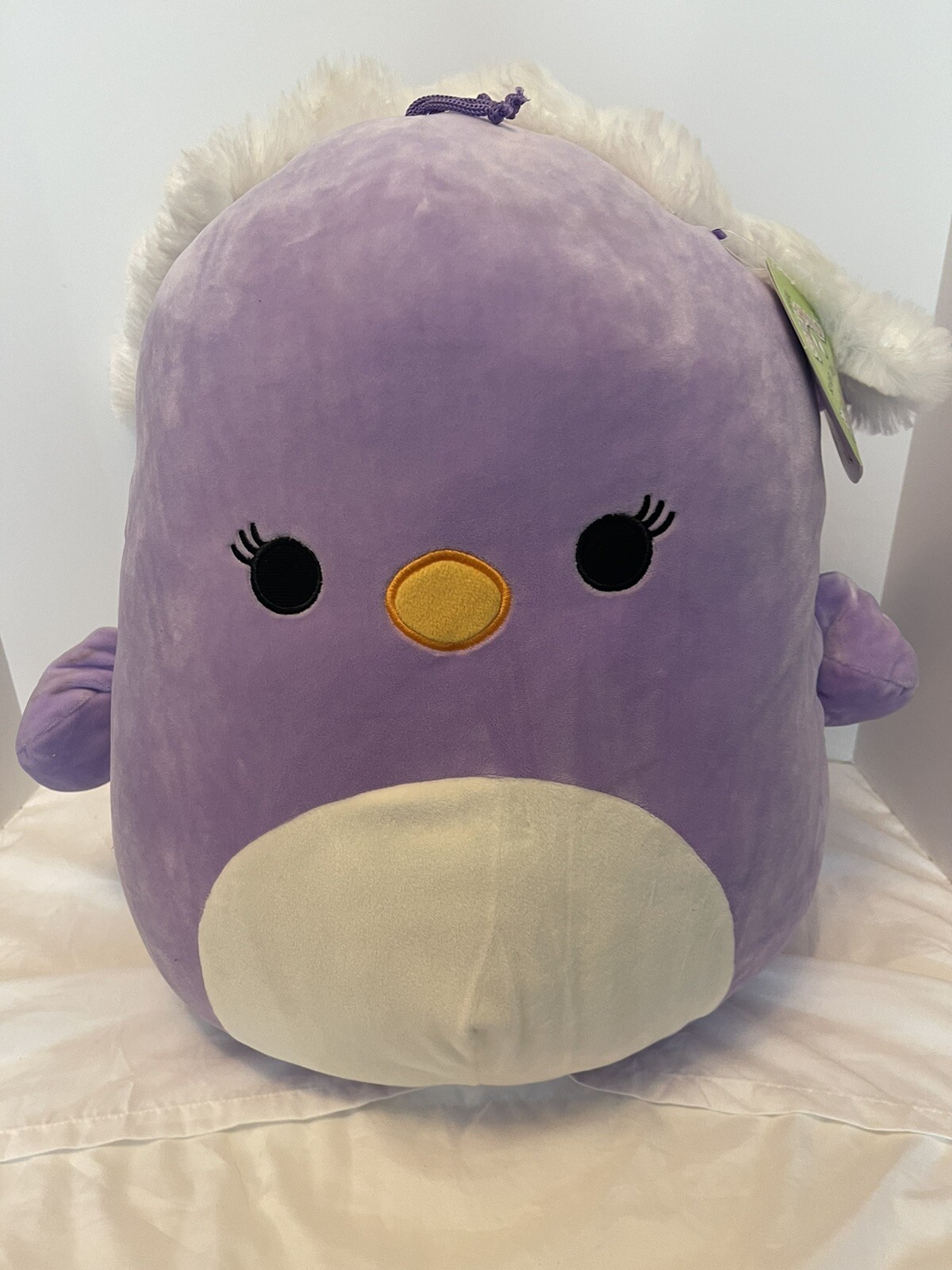 kellytoy toys elina 16 squishmallow peacock