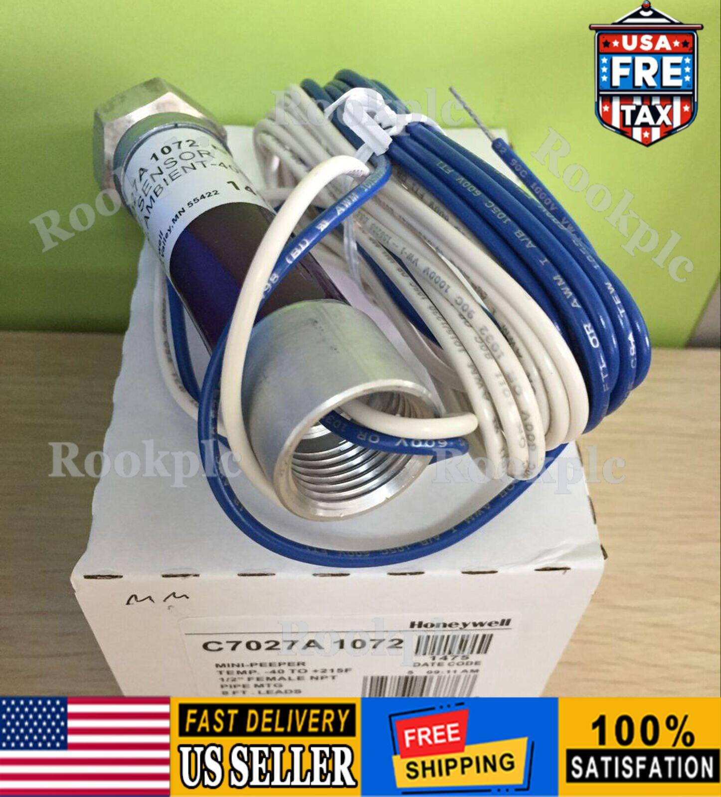 New Honeywell C7027A 1072 Burner Flame Sensor C7027A1072 Fast Ship US Free TAX