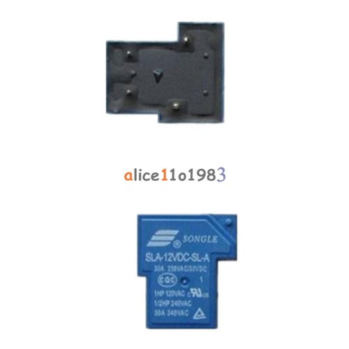 SLA 12VDC SL A / Relé, SPST NO, 12V DC, 30A / 240V AC, Pinek Száma: 4 - Foto 9