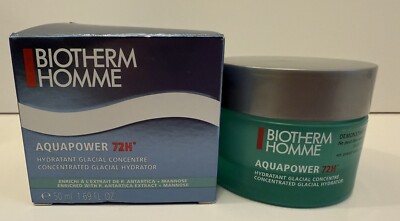 BIOTHERM HOMME AQUAPOWER 72H CONCENTRATED GLACIAL HYDRATOR 50 ML/1.69 FL.OZ.