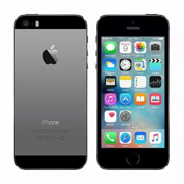 Apple iPhone 5s A1533 16GB Gray AT T Locked Used Smartphone
