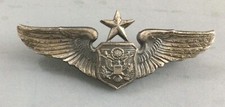 Metal USAF Senior Officer Aircrew Flat Back, Mayer Marked