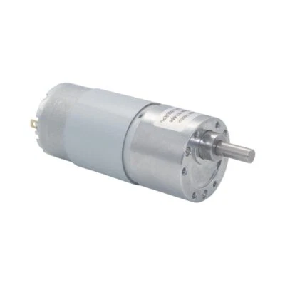 JGB37-555 DC 12V/24V 10RPM-800RPM Full Metal Gearbox Speed Reduction Gear Motor