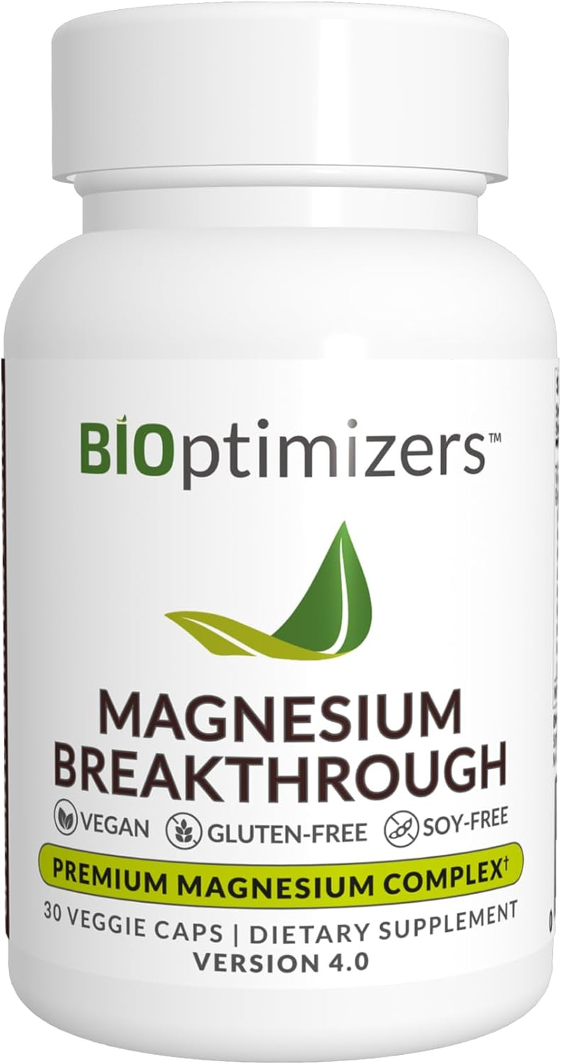 Magnesium Breakthrough Supplement 4.0 - Has 7 Forms of Magnesium: Glycinate, Mal