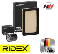 Genuine Ridex Oil & Air Filter Service Kit for Citroen C1 1.0 Petrol 2014–2021