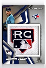 2021 Topps Rookie Card Patches #RP-JCH Nate Pearson Toronto Blue Jays 1948