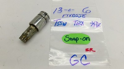 Snap-on tools 3/8'' drive T55W Torx Bit Socket FTXB55E USA Nice!