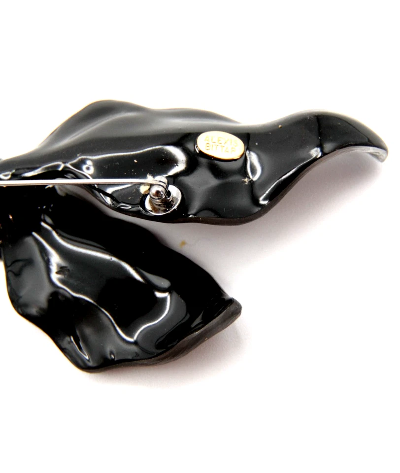 Broche prendedor flor Alexis Bittar Lucite Foto 4 de 4