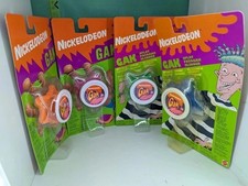 LOTTO 4 GAK SLIME NICKELODEON SPLAT PATAGAK KLEDDER MATTEL 1993 MADE IN ITALY