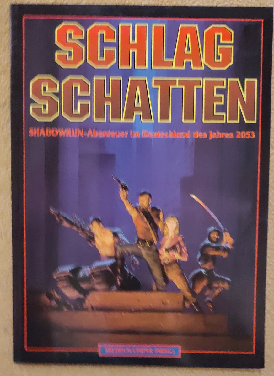 Buch - Shadowrun - Schlagschatten