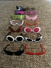 OMG LOL Surprise Doll Lot Sunglasses GLASSES Eyewear Shades 14 Piece Lot