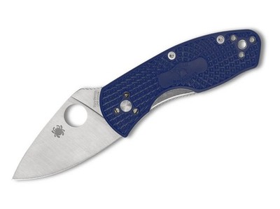 Spyderco Messer Ambitious Lightweight CPM-S35VN Blue PlainEdge Taschenmesser