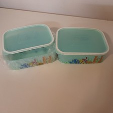Tupperware Quadro 2er-Set 500ml Meeres-Motiv