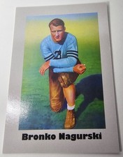 Bronko Nagurski Chicago Bears NFL Football Sports Trading Card