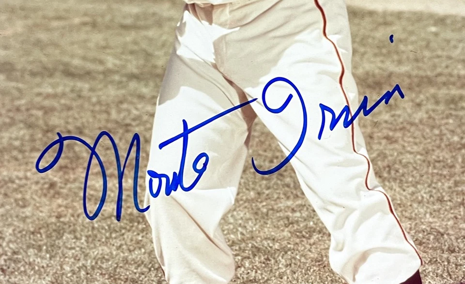 Monte Irvin Signed 8x10 New York Giants Baseball Photo JSA - Image 2 of 3