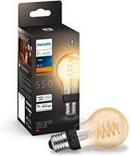 Philips Hue A60 E27 Smart Light Bulb 7W Warm White Vintage LED Indoor Lighting
