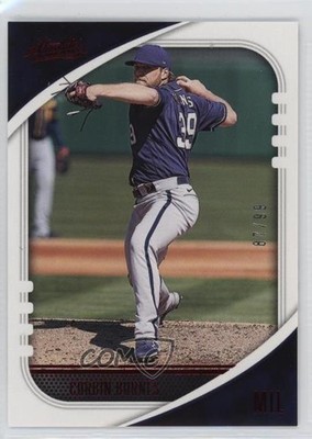 2021 Panini Absolute Retail Red 87/99 Corbin Burnes #18 1r4d