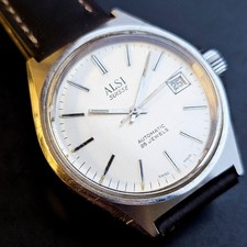Alsi Swiss Made Automatic Herrenarmbanduhr