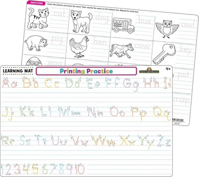 Teacher Created Resources Printing Practice Learning Mat