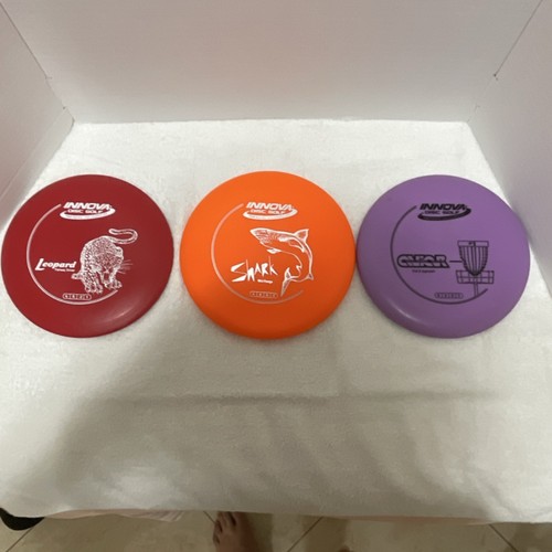Innova Disc Golf Set Leopard Red Shark Orange Aviar Purple