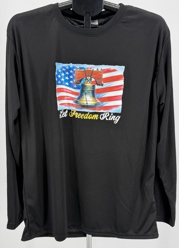 Modern Armored Sportswear Freedom Ring Graphic Long Sleeve Shirt Large