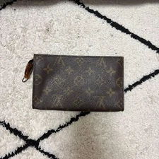 Louis Vuitton Brown Pouch From Japan