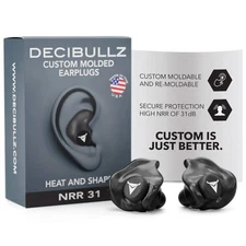 Custom Molded Earplugs 31dB NRR