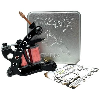 TATTOOMASCHINE IG-32 Alu gefräst -  INKgrafiX  DE Studioqualität Spulenmaschine