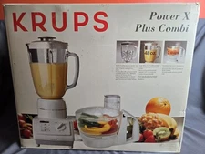 Krups Power X Plus Combi Blender 48oz Food Processor, New, Open Box