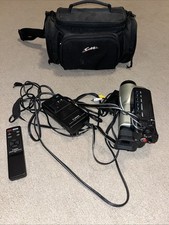 Canon ES180 8mm Video Camcorder With Remote And Carrying Case Please Read