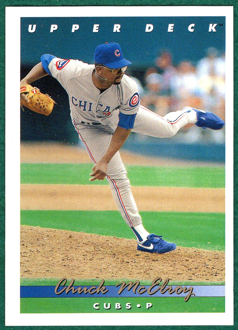 Chuck McElroy - 1993 Upper Deck #130 - Chicago Cubs Baseball Card