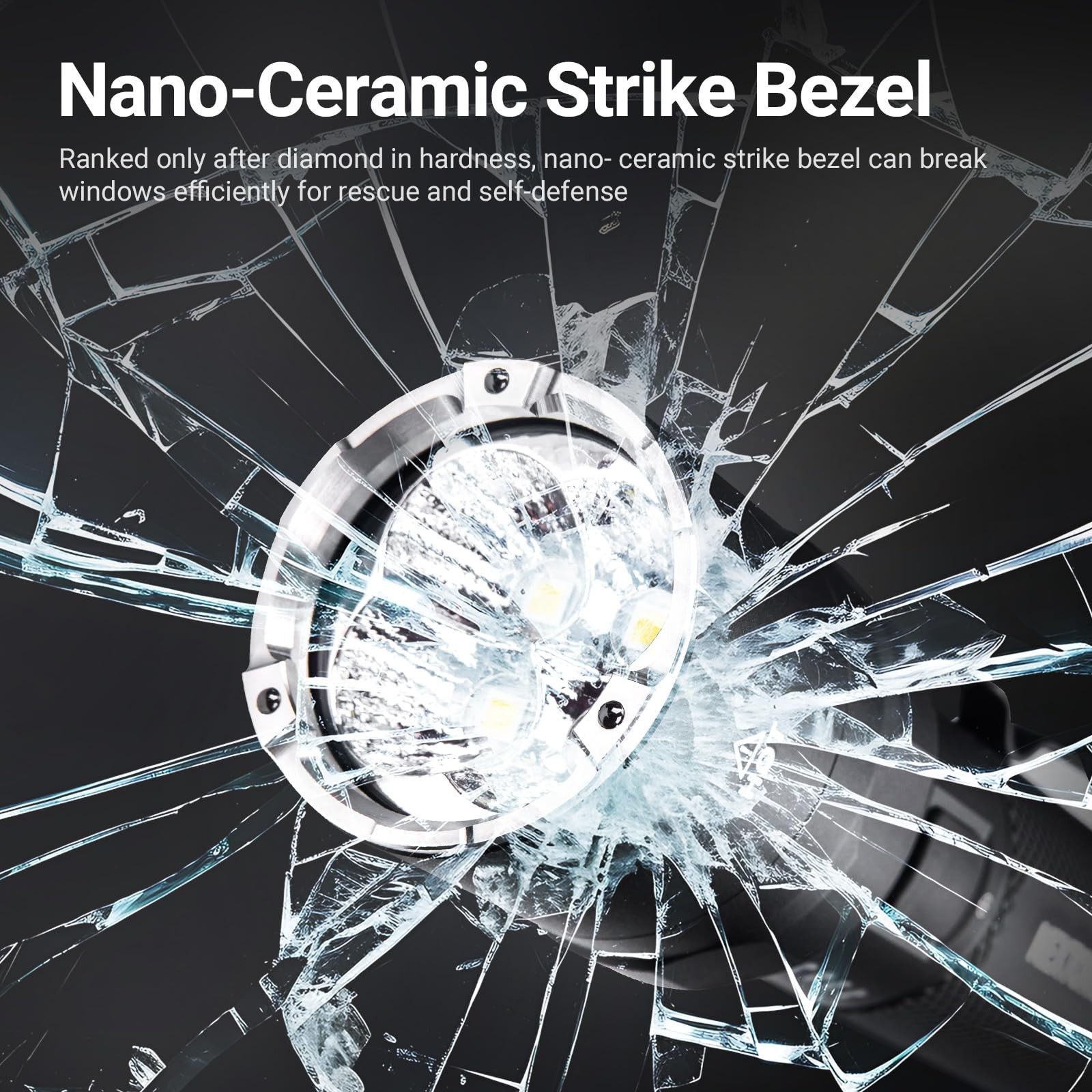 P91 Tactical Flashlight High Lumens, 5000 Lumens Dual Switch Rechargeable Fla...