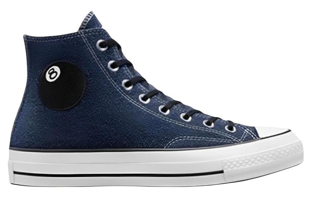靴 Converse CT70 Stussy 8-Ball 27cm Size 8 - Stussy x Converse Chuck 70 High 8 Ball for sale online | eBay