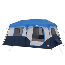 Ozark Trail 30969 13' x 9' 8-Person Cabin Tent with LED Lighted Poles, 32 lbs