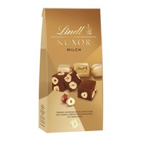 Lindt Nuxor Beutel Milch Gianduja Haselnuss In Milchschokolade 113G