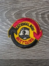 National Bohemian Natty Boh Recycling Embroidered Patch Baltimore MD