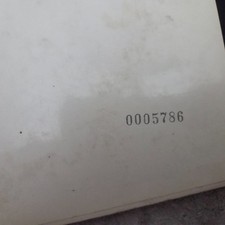 Beatles RARE 1968 LOW 4 DIGIT SERIAL NUMBER U.S. 'WHITE ALBUM' #0005786 !