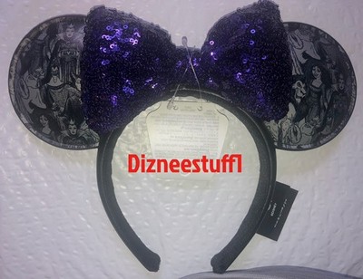 Disney Parks 2025 Villains Maleficent Ursula Evil Queen Ear 