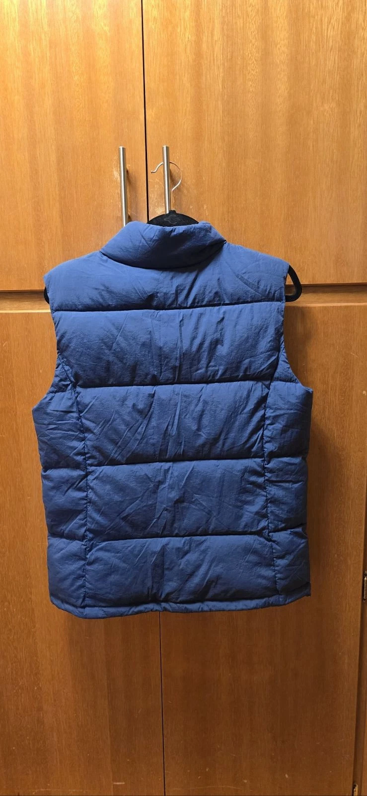 BASS Outdoor Puffer Vest Men’s Medium Ensign Blue Quilted Warm Winter New
