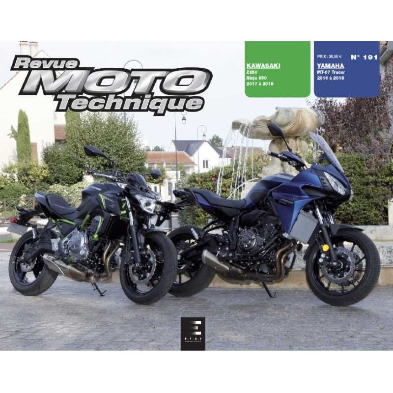 Revue technique Kawasaki Z 650 avec schemas electriques complets pour mecanique 2017-2019
