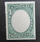 nystamps US Stamp Center Omitter Proof Mint Rare $550     Y1x3542