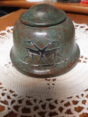 Kralik & Silvercrest INKWELL no Bottle Inside #138