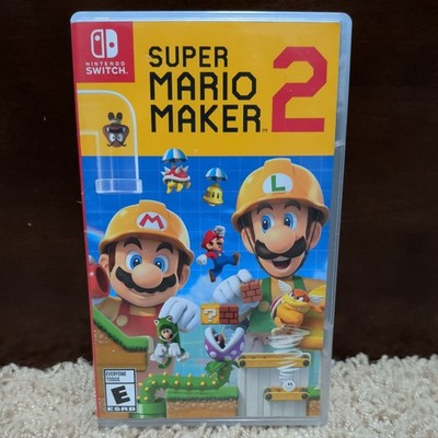 Super Mario Maker 2   Nintendo Switch Game Cartridge CIB TESTED